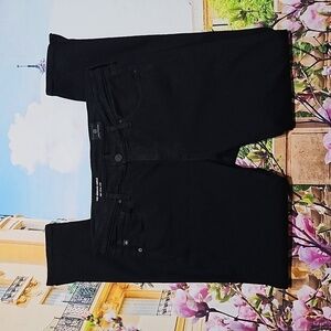 Ag Adriano Goldschmied Women's Black Super Skinny Legging‎ Ankle Jeans Size 30